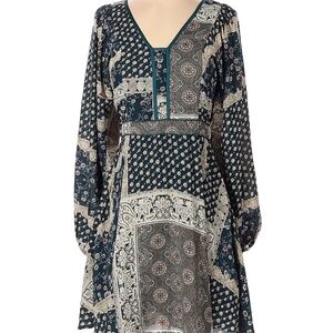 SUGAR LIPS boho knee dress